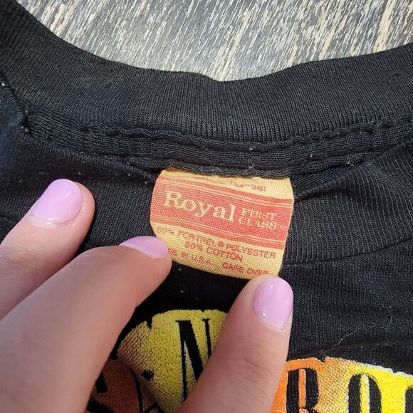 Vintage 1988 Gun's N Roses Appetite for Destruction Tee - Picture 3 of 4